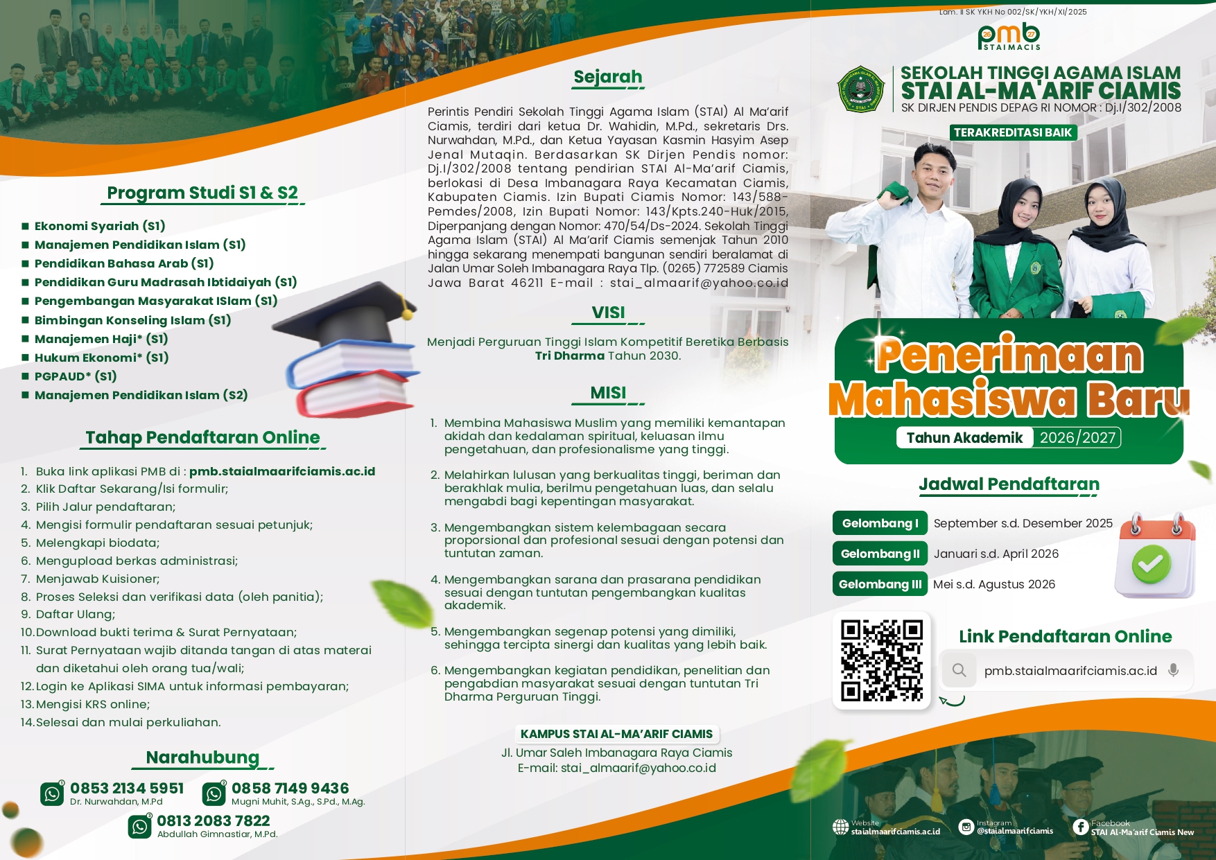 Penerimaan Mahasiswa Baru 2026/2027